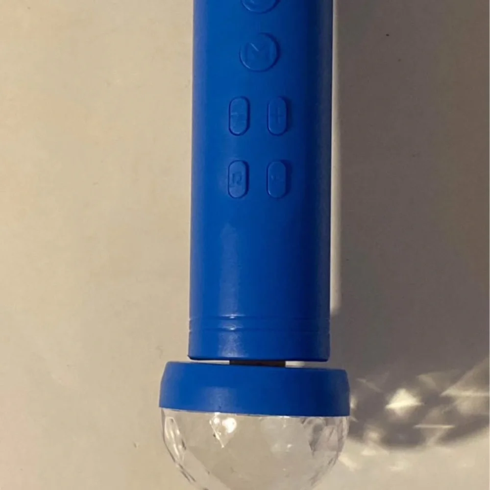 Blue Wireless Microphone